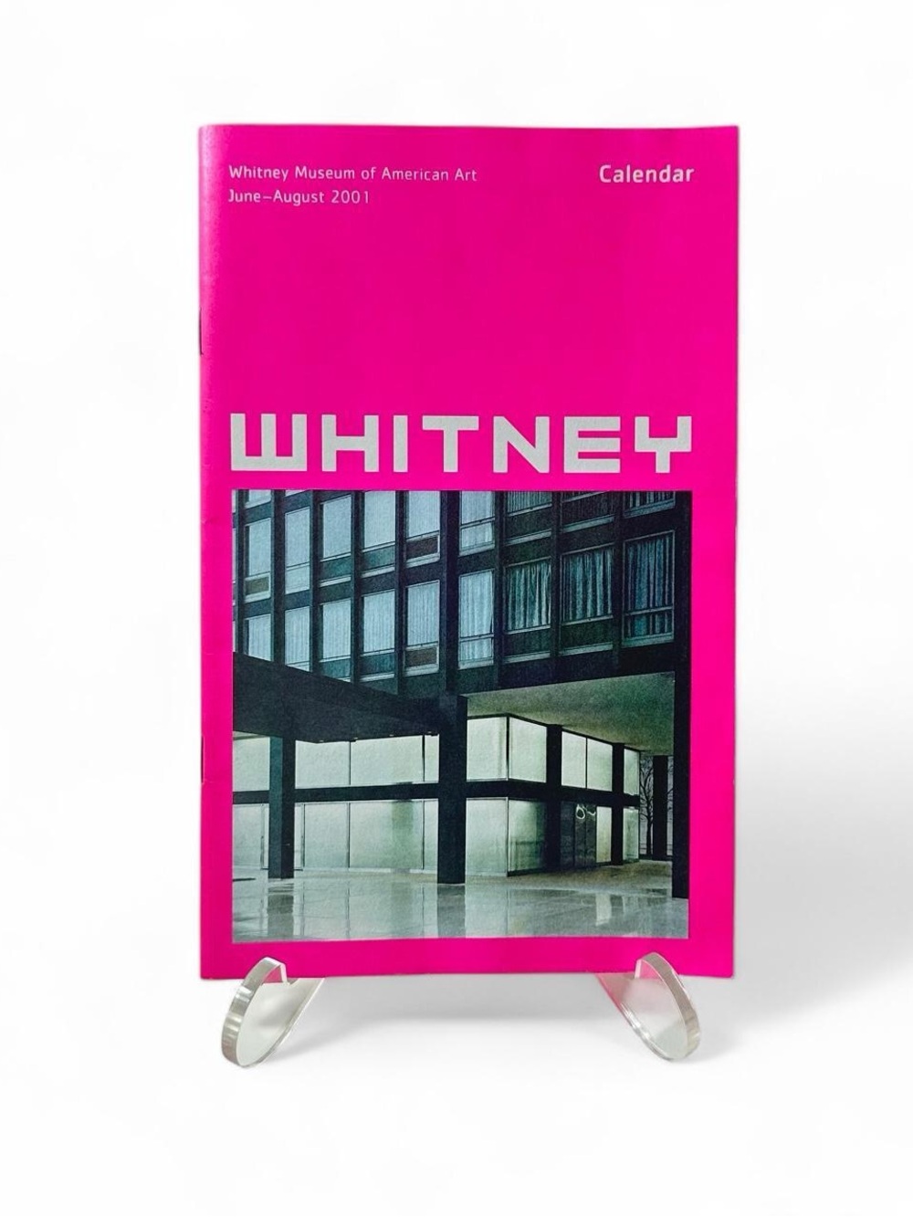 Whitney Museum Of American Art June-August Calendar 2001 Van Der Rohe